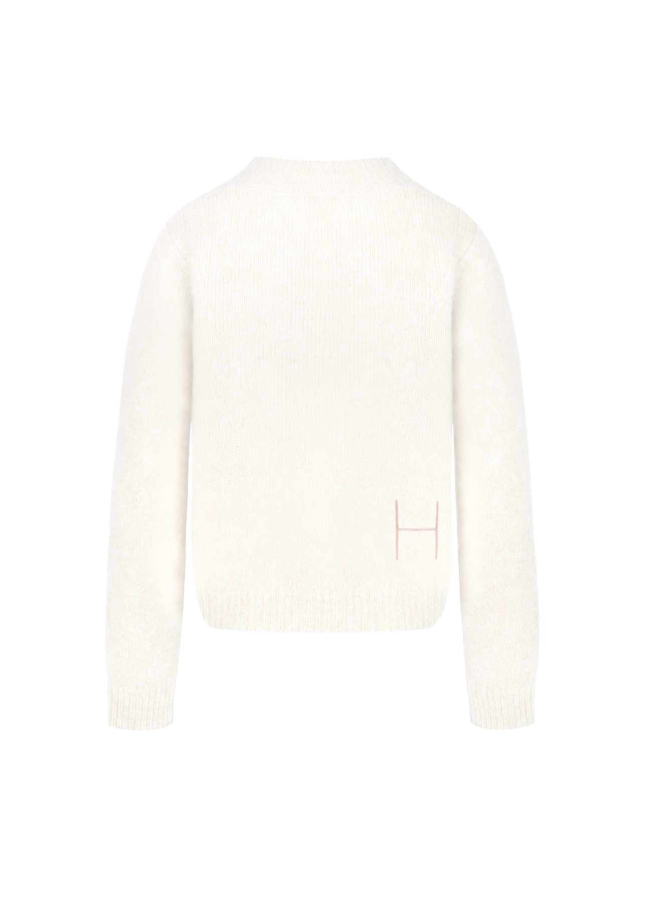 Pernille Short Cardigan - White Alyssum