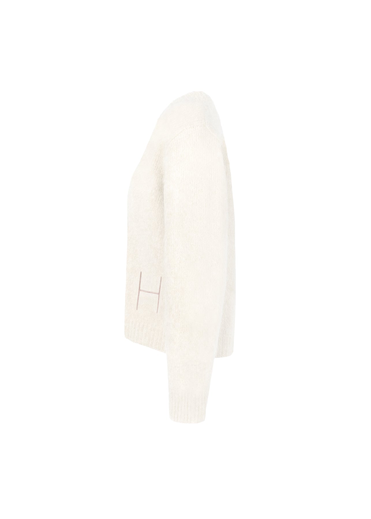 Pernille Short Cardigan - White Alyssum