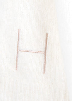 Pernille Short Cardigan - White Alyssum