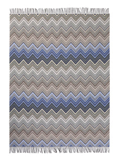 Perseo Throw - Blue Multicolor