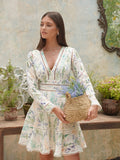 Ellie Dress - Forest Floral