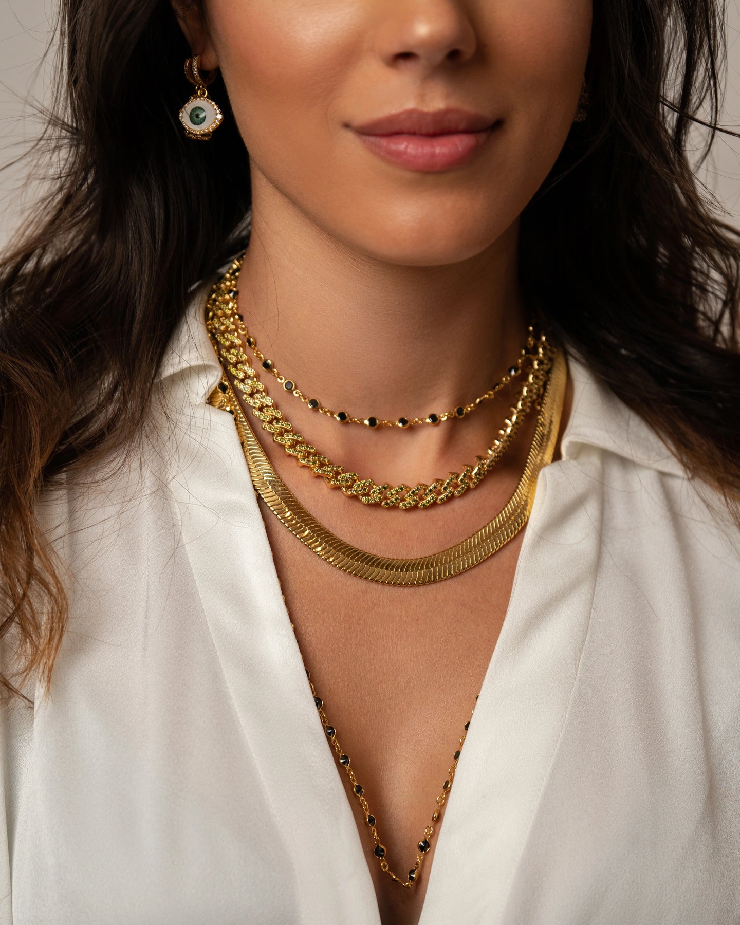Mighty Medusa Chain - Gold