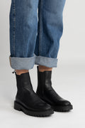 Vilma Leather Chelsea Boot - Black