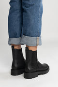 Vilma Leather Chelsea Boot - Black