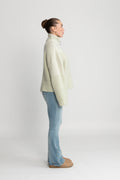 Tine Half Zip - Light Green Mix