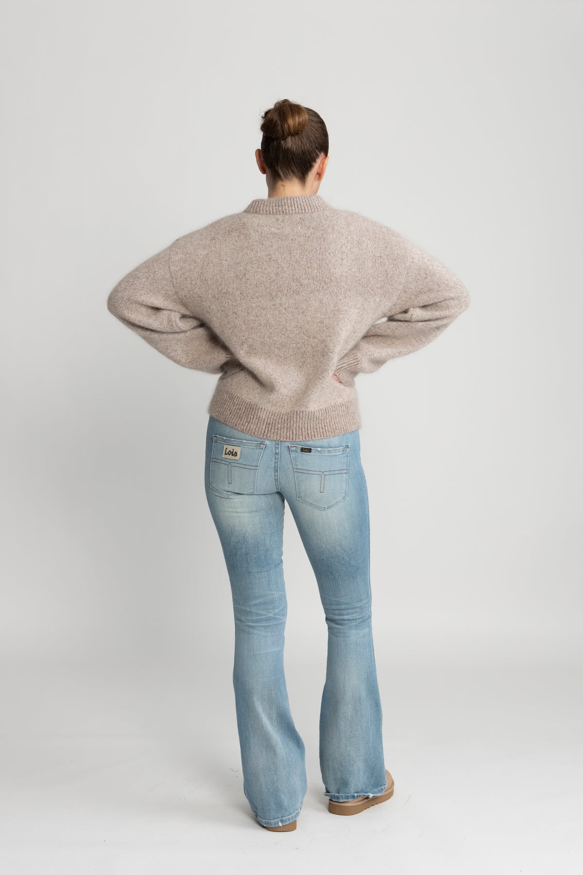 Tine Crew Neck - Burgundy