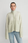 Tine Cardigan - Light Green Mix