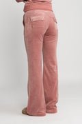 Layla Low Rise Flare Pocketed - Withered Rose