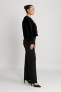 Louvre Velvet - Black