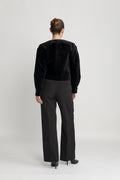 Louvre Velvet - Black