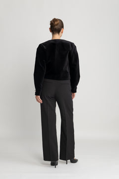 Louvre Velvet - Black