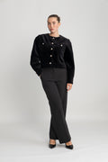 Louvre Velvet - Black