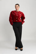 Louvre Velvet - Red