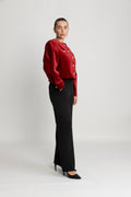 Louvre Velvet - Red