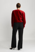 Louvre Velvet - Red