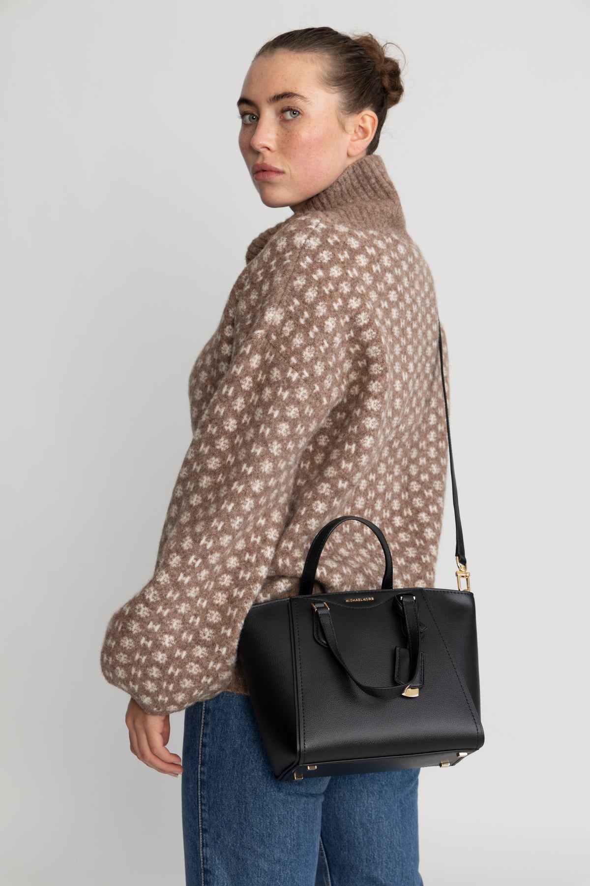 Sm Conv Tz Tote Xbody - Black