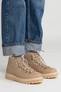 Core Cap Suede - Dark Beige
