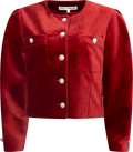 Louvre Velvet - Red