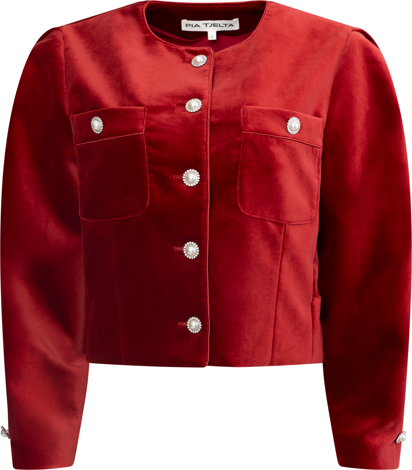 Louvre Velvet - Red