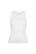 Pia Rib Singlet - Off-White