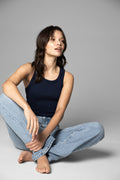 Pia Rib Linne - Navy