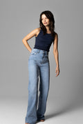 Pia Rib Linne - Navy