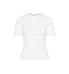 Pippa Rib Tee - Off-White