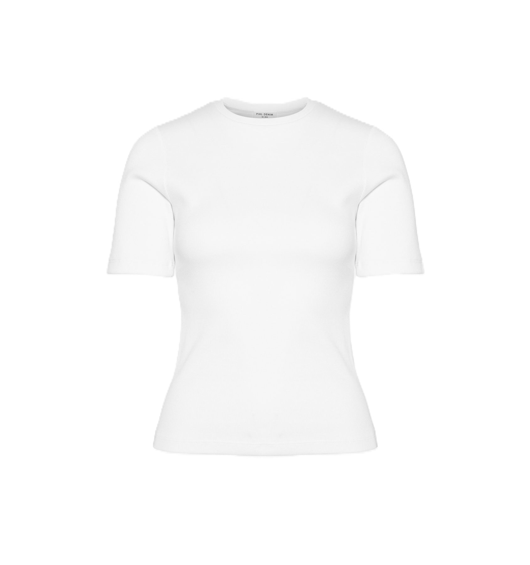 Pippa Rib Tee - Off-White