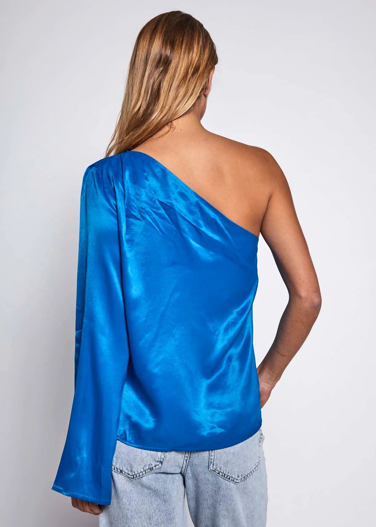 Portia Top - Strong Blue