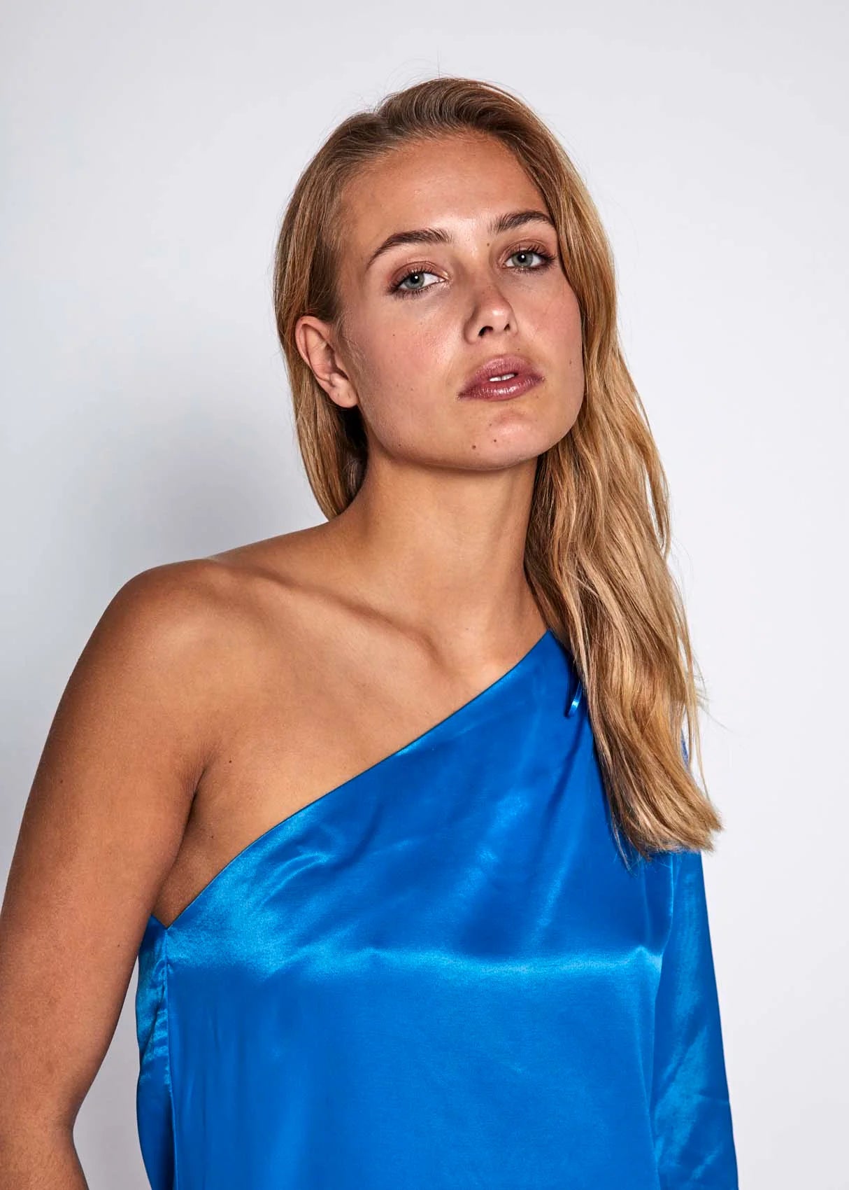 Portia Top - Strong Blue