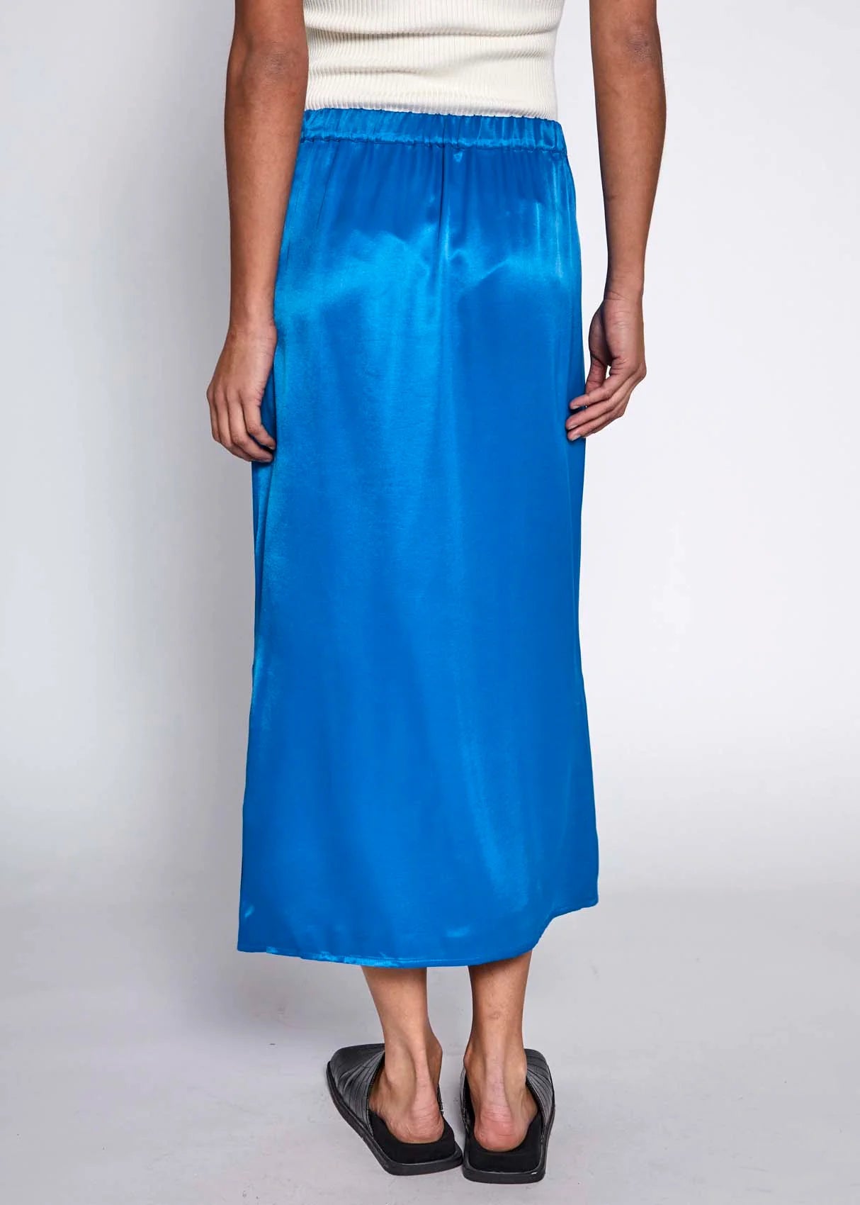 Portia Skirt - Strong Blue