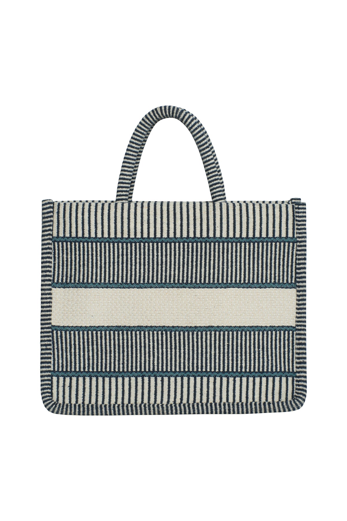 Arnie Says Porto Large Shopper - Blue Stripe