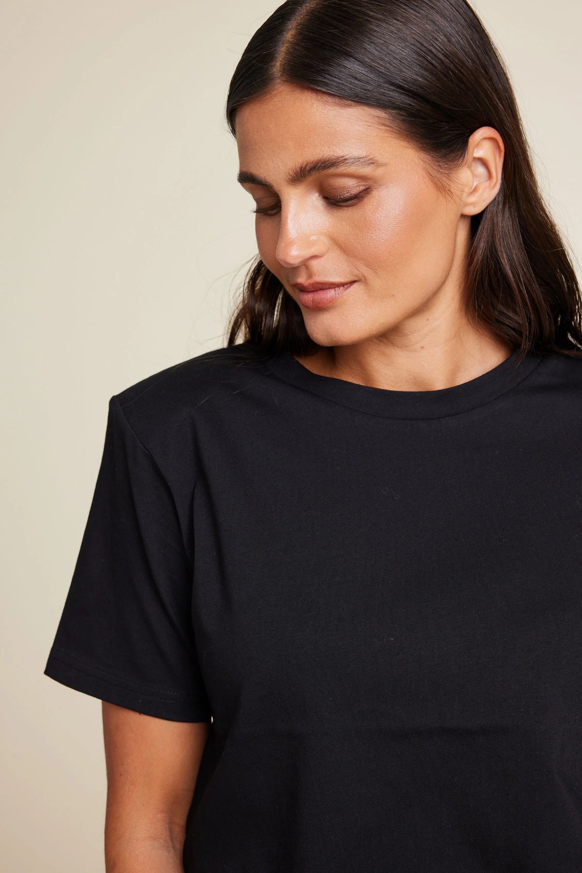 Preppy T-shirt - Svart