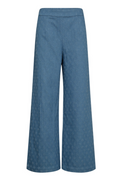 Prismcc Wide Pant - Denimblå