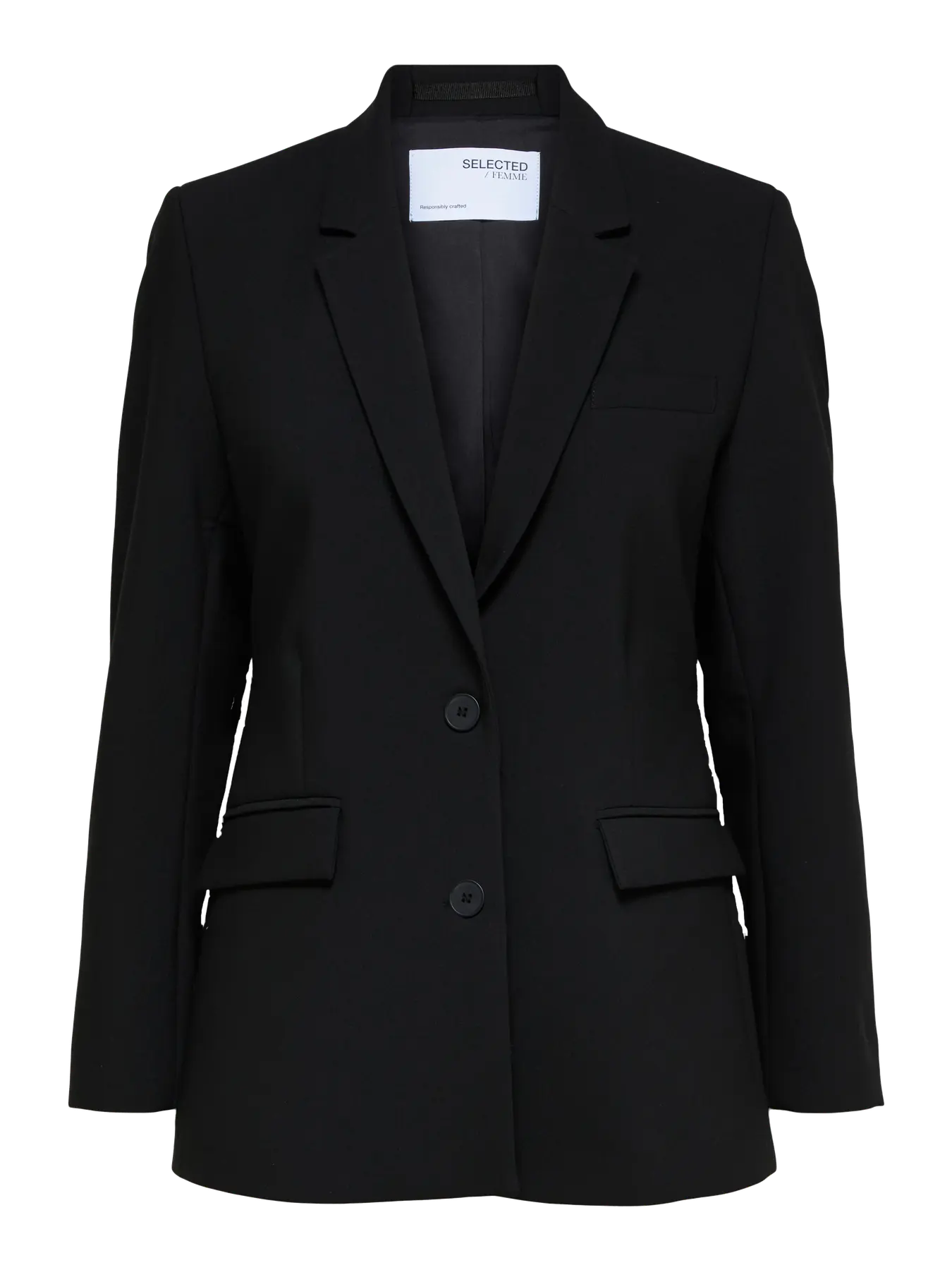 Rita Ls Classic Blazer - Svart