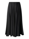 Yaspella Hw Volume Ankle Skirt - Svart