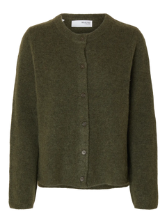 Lulu New LS Knit Cardigan - Kalamata Melange