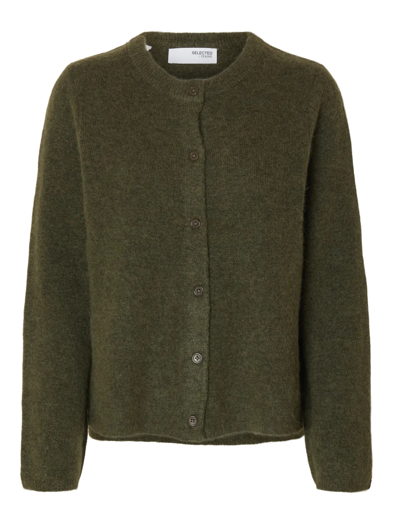 Lulu New LS Knit Cardigan - Kalamata Melange