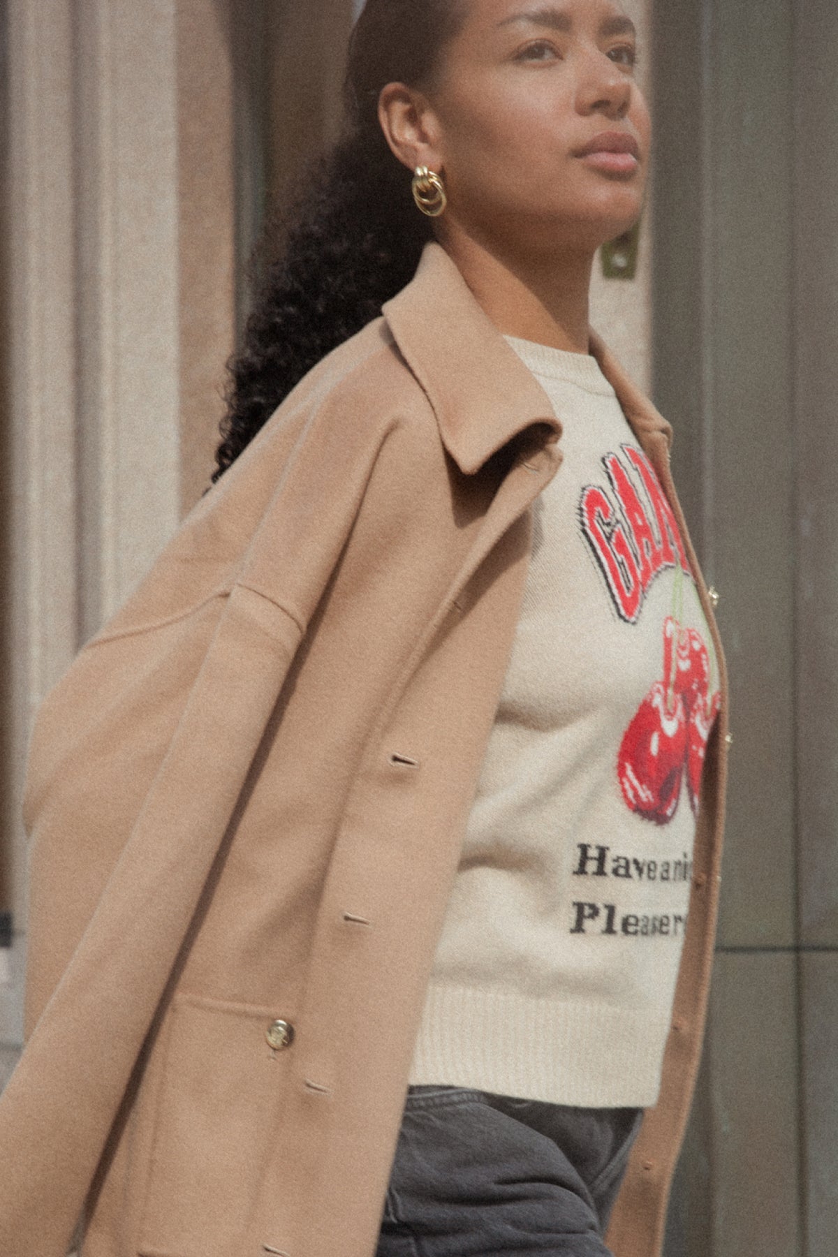 Luca Jacket - Camel Cashmere Blend