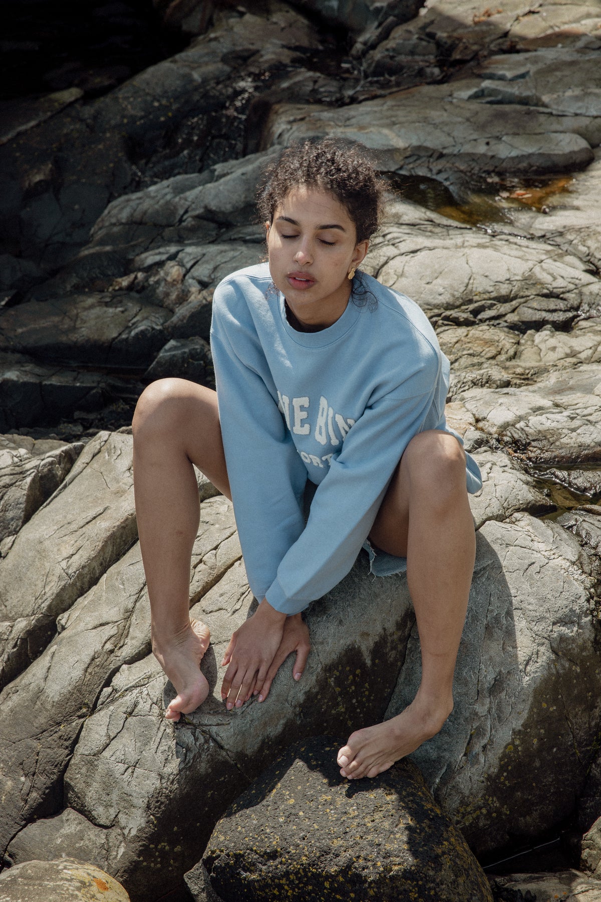 Tyler Sweatshirt - Capri Blue