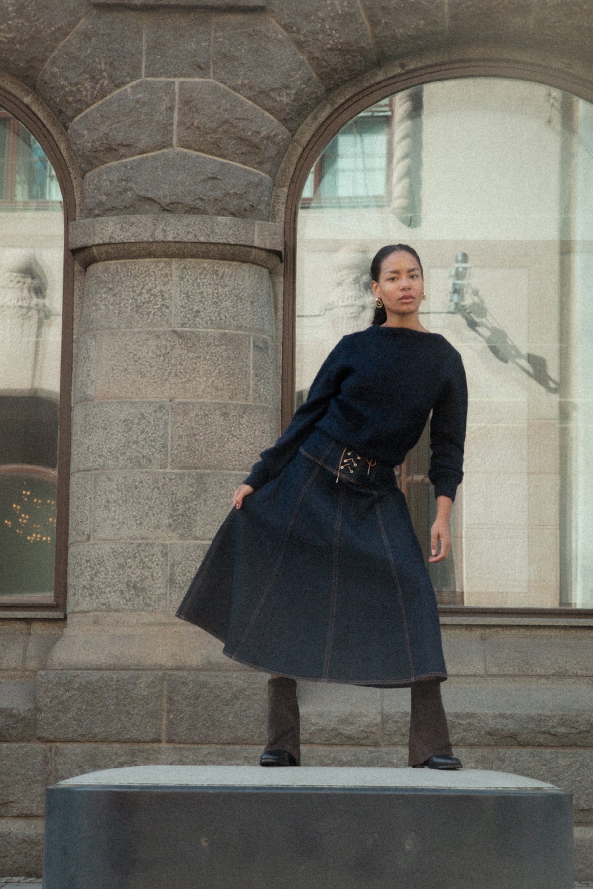 The Estelle Skirt - Tigris