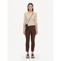 Florentina Leather Trousers - Chestnut