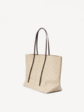 Abi Printed Tote Bag - Feather