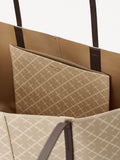 Abi Printed Tote Bag - Feather