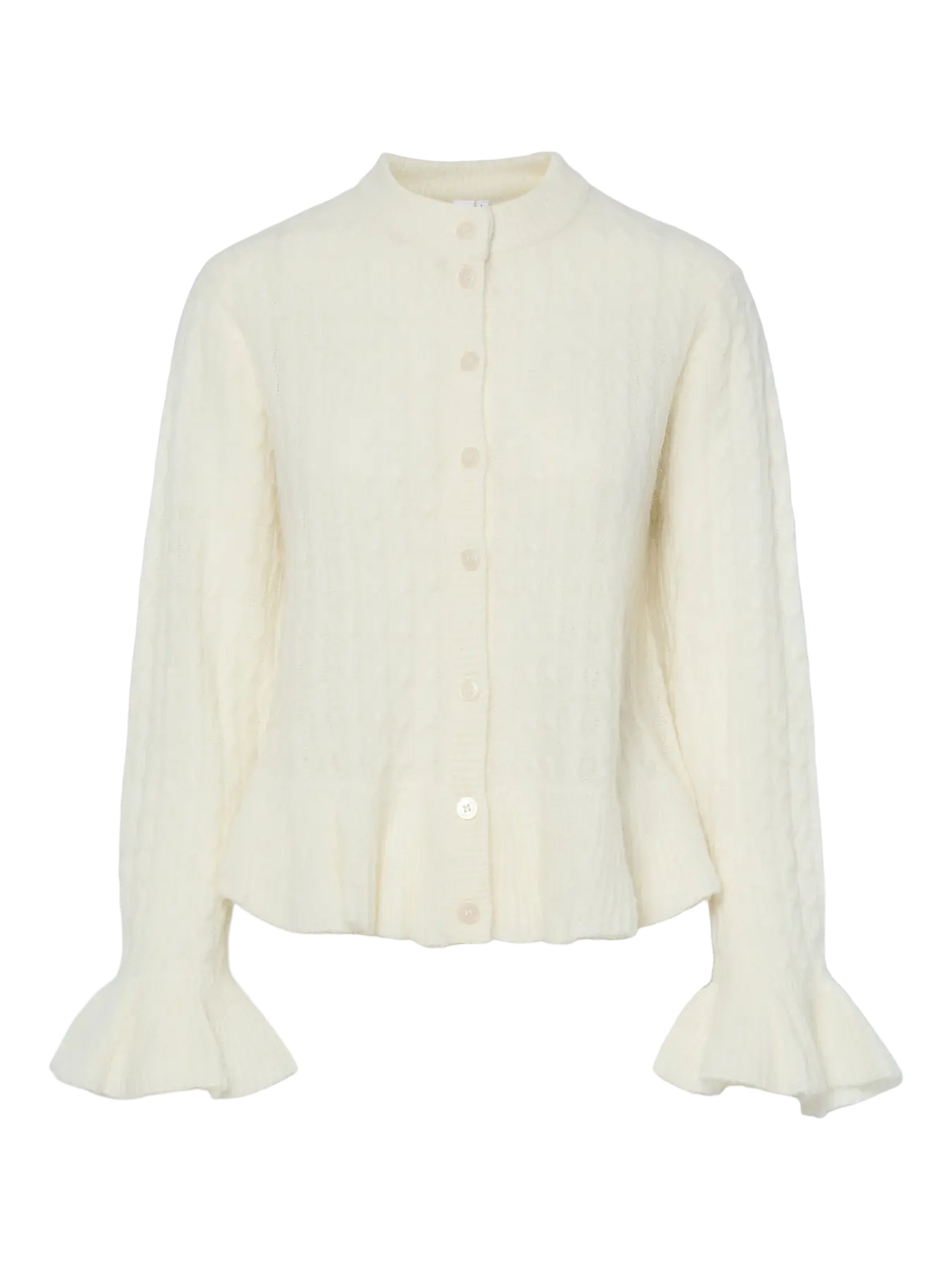Yasnuma Ls Knit Cardigan - Birch