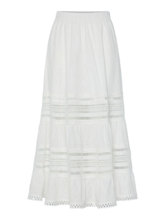Yascarmen Hw Long Skirt S. - Star White