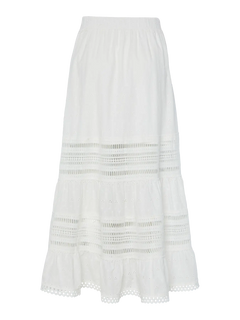 Yascarmen Hw Long Skirt S. - Star White
