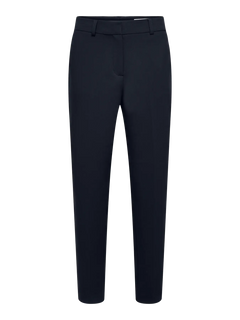 Rita-Ria Mw Crop Pant - Dark Sapphire Melange