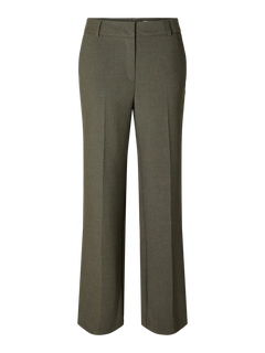 Rita Mw Wide Pant - Deep Depths Melange