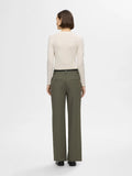 Rita Mw Wide Pant - Deep Depths Melange
